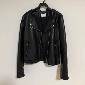 UNITED TOKYO 세미 더블 가죽 자켓