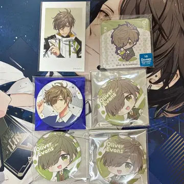 Amazon 폴라로이드 올리버 에반스 산리오 쁘띠 니지 페스티벌 캔뱃지