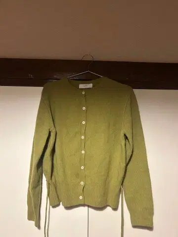 ohtoro 2way String Cardigan grass green