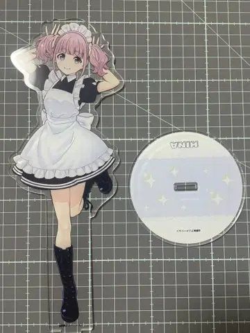 걸즈 밴드 클라이 히나 메이드풍 특대형 아크릴 스탠드 다이아몬드 더스트