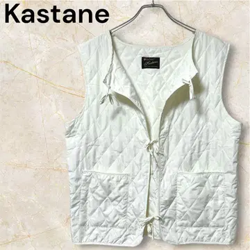 [ Kastane ] 카스타네 경량 퀼팅 베스트 화이트(F) 여성용