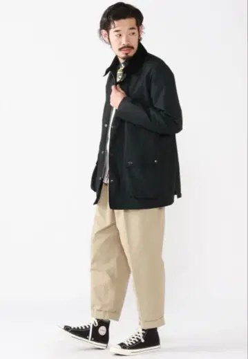 beamsplus 2 플리츠 치노