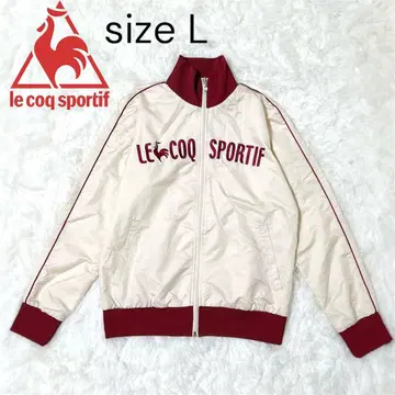 르꼬끄 스포르티브 저지 L 아이보리 버건디 골프