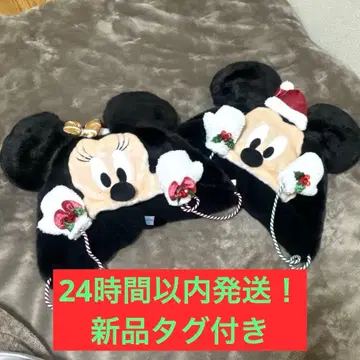 디즈니 크리스마스 2025 미키 미니 팬캡 세트