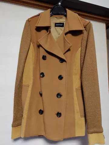 코트 메이슨 그레이 미들 기장