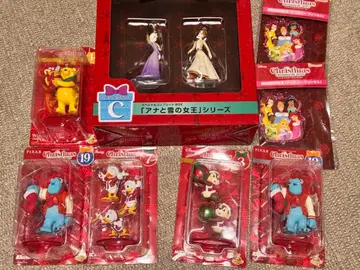 디즈니 해피 복권 오너먼트 푸우 안나 프린세스