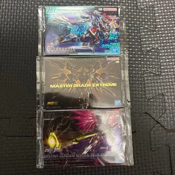 건담 프라모델 패키지 아트 구미 스트라이크 프리덤 건담, 증정 2개