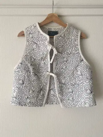 R.H.vintage 퀼팅 베스트