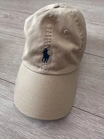 POLO 베이지 캡