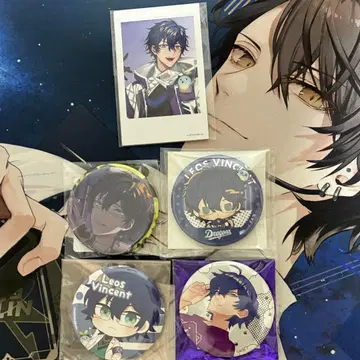 Amazon 폴라로이드 레오스 빈센트 쁘띠 니지페스티벌 캔뱃지 DMM