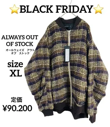 BLACKFRIDAY 올웨이즈 아웃 오브 재고 자켓 XL