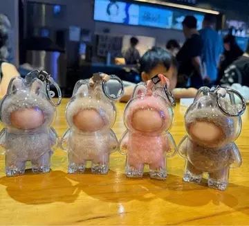 러브브 키링 케이스 투명 아크릴 케이스 3점 묶음 판매