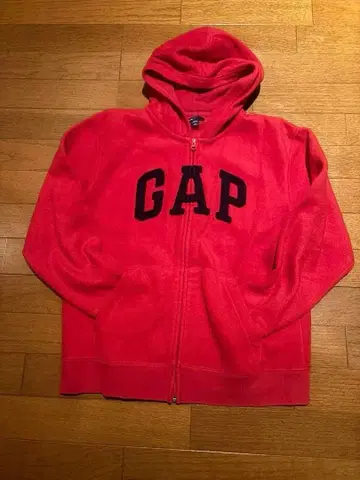 GAP 빨간색 집업 후드티