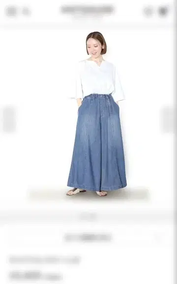 ANTGAUGE 와이드 데님 팬츠 S 사이즈 새상품급