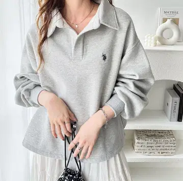 지라 폴로 카라 맨투맨 트레이닝복 속기모