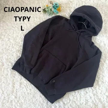 차오패닉 티피 속기모 후드티 남성용 다크 그레이 L