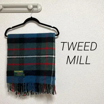 TWEEDMILL 대형 울 담요 스톨