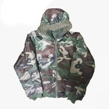 90s Trust 카모플라쥬 충전솜 자켓 나일론 Y2K 퍼