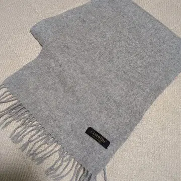 새상품급!! CASHMERE 그레이 캐시미어 머플러