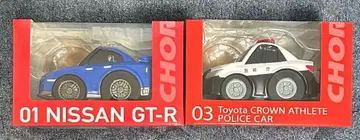 빅 쵸로Q N 닛산 GT-R & 도요타 크라운 애슬리트 순찰차