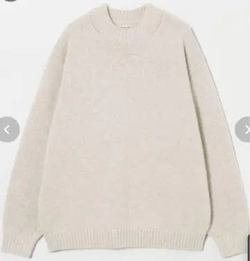 [ 미사용 새상품 ] <Steven Alan> 라무스울 하이 크루넥 니트