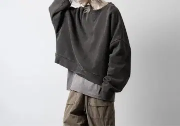 entire studios BOX CREW 맨투맨 셔츠