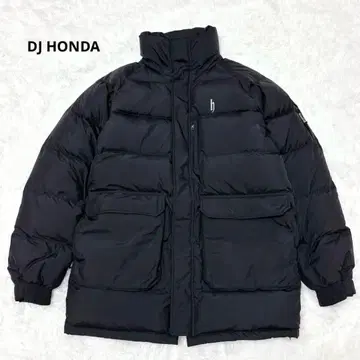 dj honda 다운 자켓 다운 80% 더블 지퍼 방한 육중 M