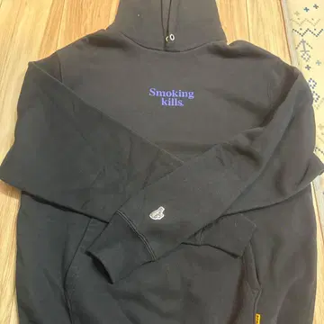 Smoking kills. 후드티 블랙