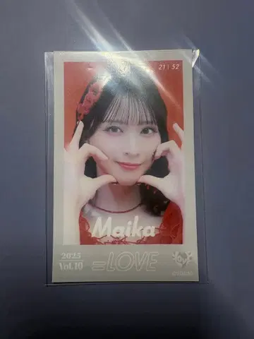 =LOVE 사사키 마이카 미니 포토 카드 Vol.10 21/52