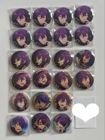 앙상블 스타즈 아야세 마요이 센고쿠 시노부 캔뱃지 22개