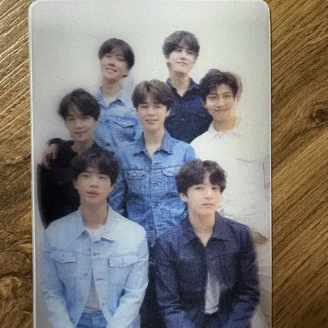 방탄소년단 bts 럽셀 티어 홀로그램 포토카드