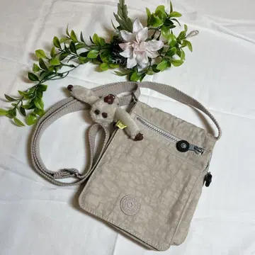 KIPLING 키플링 숄더백 나일론 그레이 사코슈