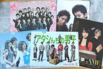 인기 드라마 클리어 파일 5장 세트 오구리 슌 사토 타케루 에이타