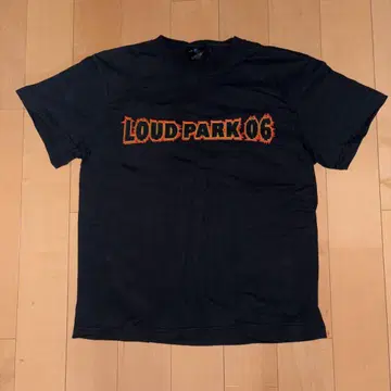 LOUD PARK 06 T셔츠 사이즈 S 블랙