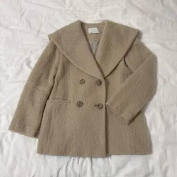 Rosarymoon Mohair Shaggy Short Coat