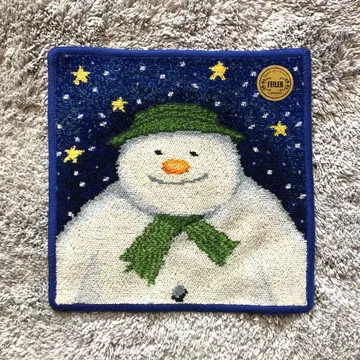 [ 미사용 새상품 ] 페이퍼 손수건 스노우맨 단종품