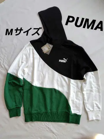 PUMA 트리콜로르 M 사이즈 후드티