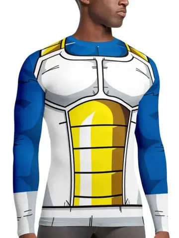 드래곤볼 전투복 셔츠 L 사이즈