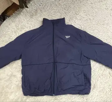 리복 나일론 자켓 M 네이비