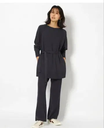 [ 새상품 ] 클래식 니트 세트UP 밴야드 스톰 그레이