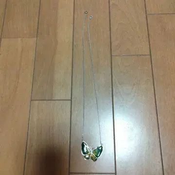 나비 디자인 목걸이 박스 포함