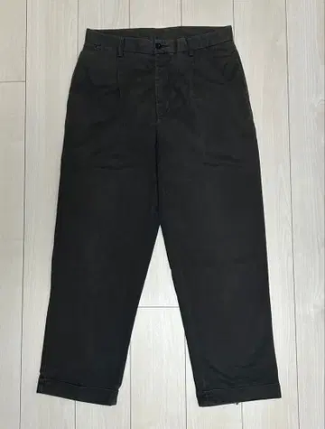 노티카 투 턱 치노 팬츠 RIGGER 더블 블랙