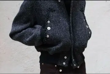 23AW Omar Afridi DOBBY BOMBER BLOUSON 46