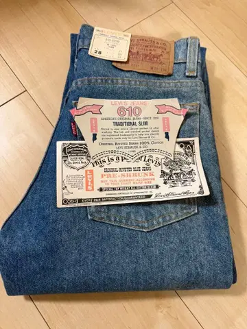 리바이스 610 초레어 데드스탁 미사용 새상품 W28 L32 미국제