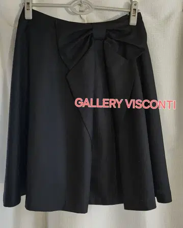 매우 GALLERY VISCONTI 리본 포함 스커트