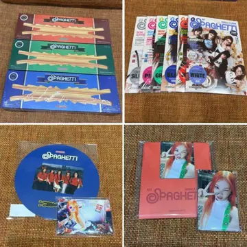 LE SSERAFIM spaghetti 미개봉 새상품 일반반 컴팩트반