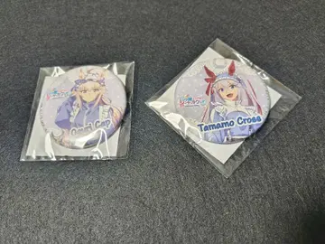 오구리 캡 타마모 크로스 캔뱃지 세트