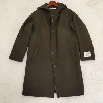 그린 라벨 릴랙싱 FABRICA 울 코트 캐시미어 혼방