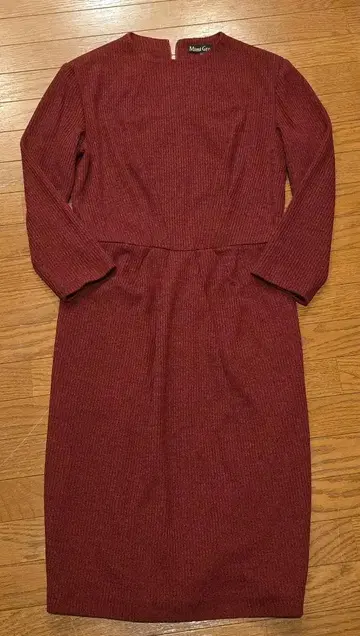 Mimi Grant 켈리 원피스 M 보르도