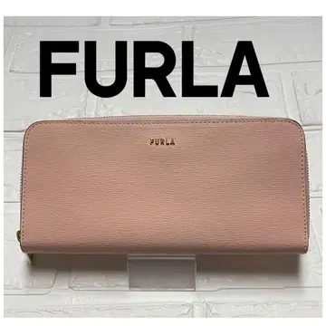 [ 미사용 ] FURLA 훌라 라운드 지퍼 장지갑